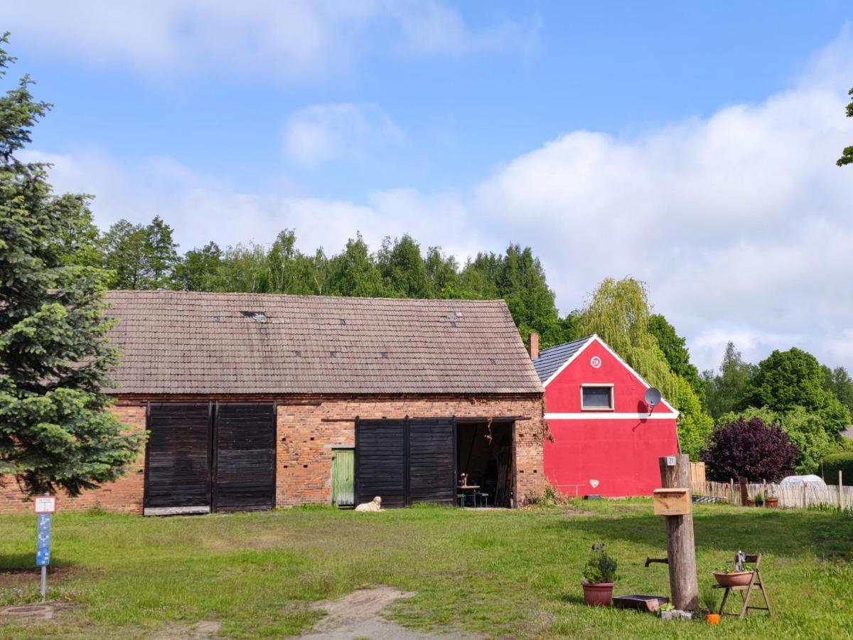 Ferienwohnung & Campingplatz Vor Dem Berg Heideblick Exterior foto