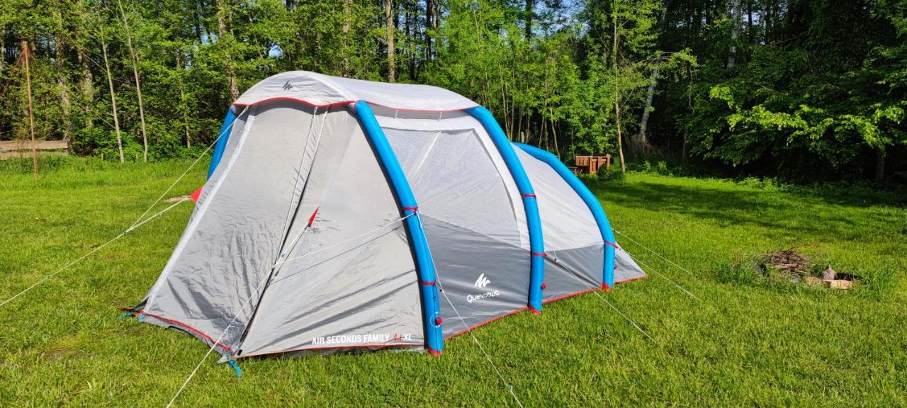 Ferienwohnung & Campingplatz Vor Dem Berg Heideblick Exterior foto